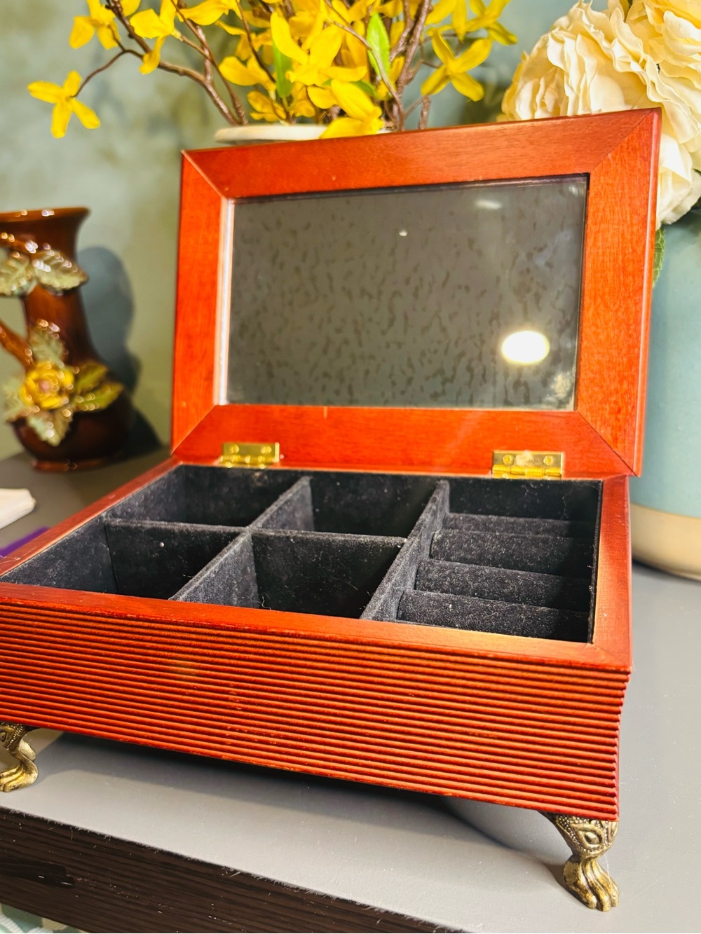 Cherry Wood Jewelry Box